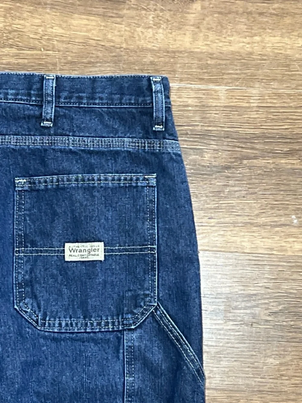 Wrangler Fleece-Lined Denim Carpenter Jeans 38x30